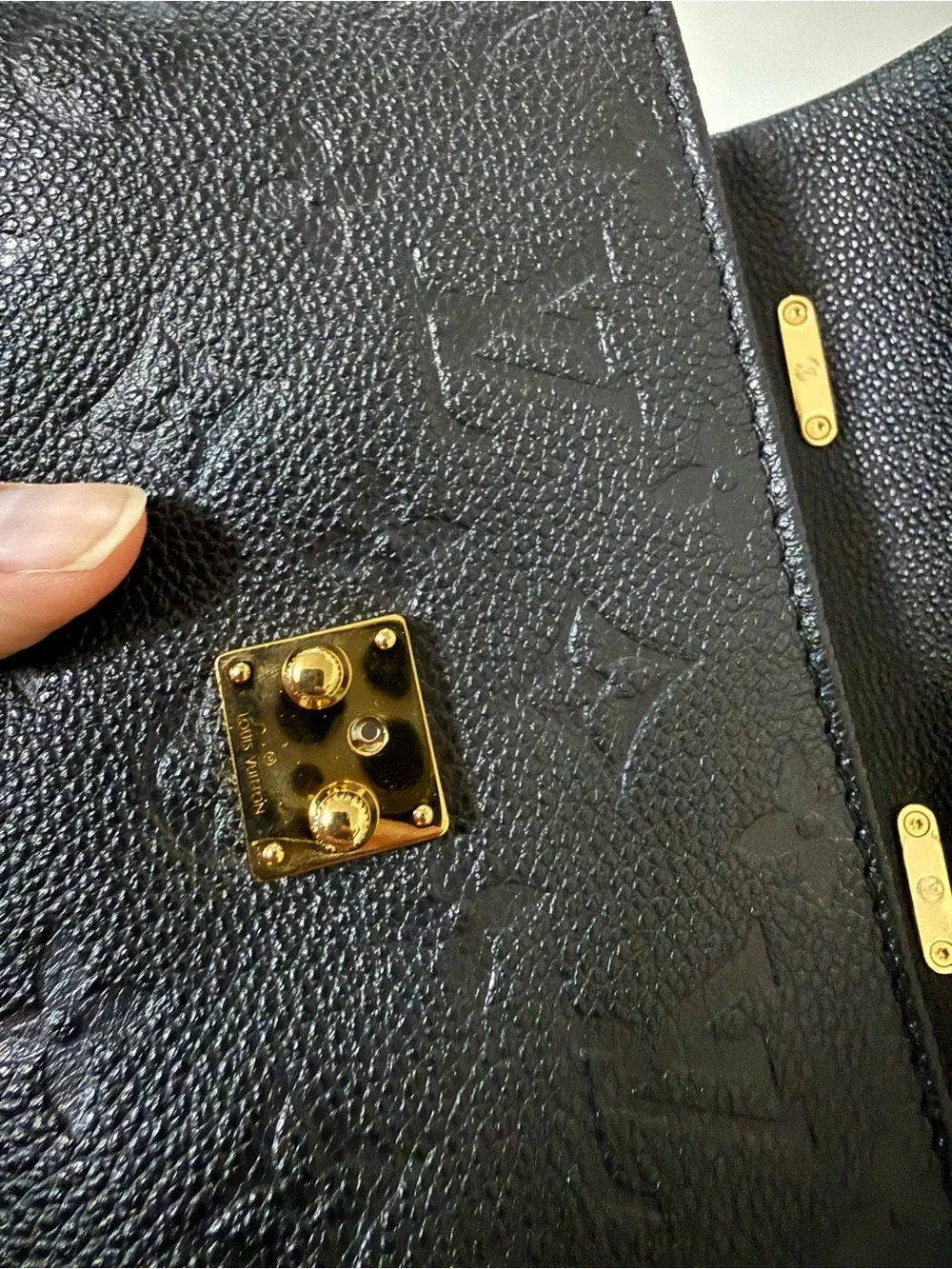 Louis Vuitton subtle embossed